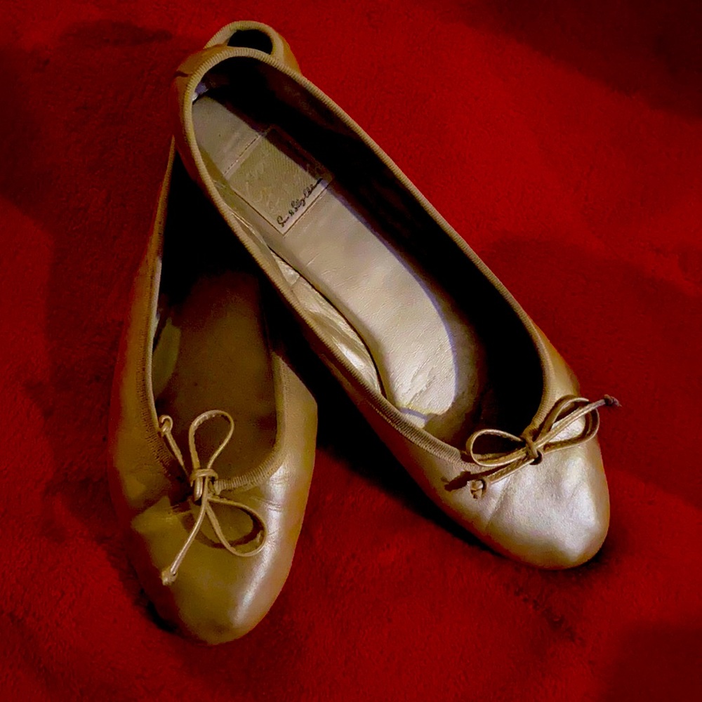 Just Libby Ballerina Leather Flats